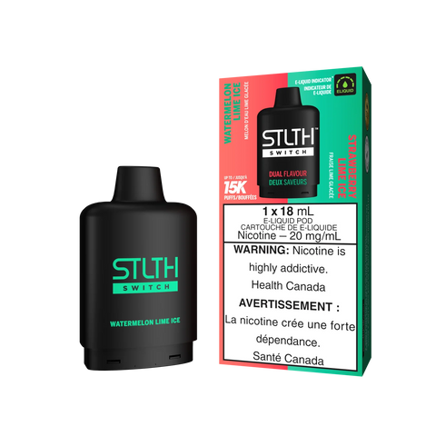 STLTH Switch Pod Pack: Watermelon Lime Ice & Strawberry Lime Ice