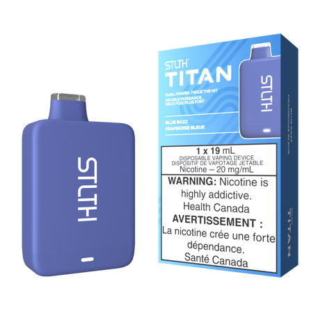 STLTH Titan 10K 19ml: Blue Razz