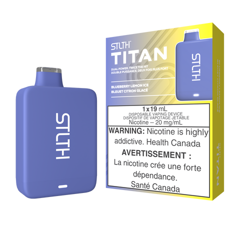 STLTH Titan 10K 19ml: Blueberry Lemon Ice