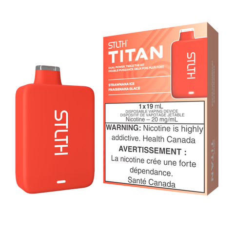 STLTH Titan 10K 19ml: Strawnana Ice