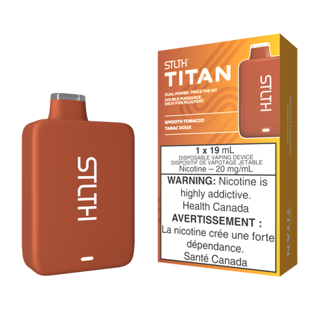 STLTH Titan 10K 19ml: Smooth Tobacco