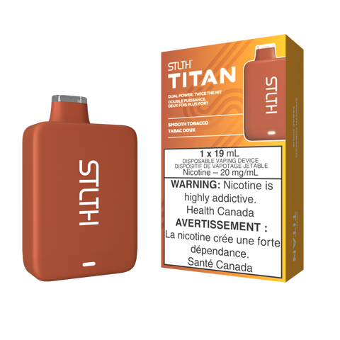 STLTH Titan Pro 15K 20ml: Smooth Tobacco