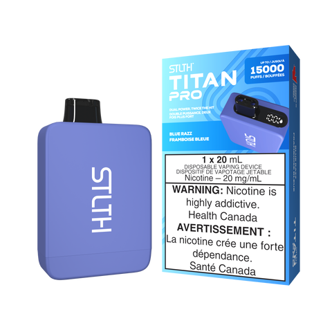 STLTH Titan Pro 15K 20ml: Blue Razz