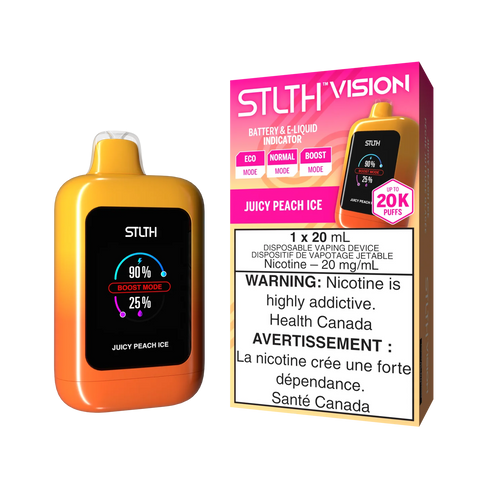 STLTH Vision 20k: Juicy Peach Ice