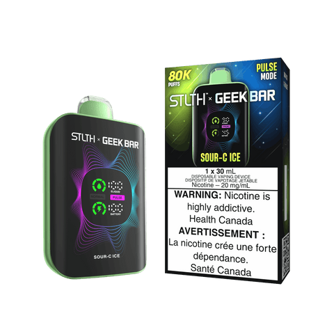 STLTH X GeekBar 30ml Disposable - SOUR-C ICE - E-Cigz Vape Shop