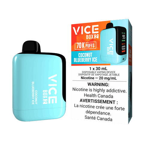 VICE Box2 30ML Disposable - COCONUT BLUEBERRY ICE - E-Cigz Vape Shop