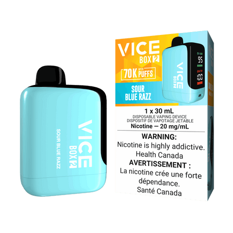 VICE Box2 30ML Disposable - SOUR BLUE RAZZ - E-Cigz Vape Shop