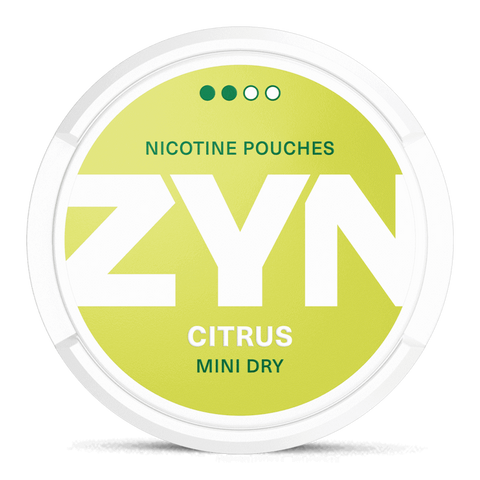ZYN Mini Dry Citrus 3mg