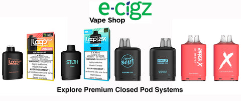 Trusted Vape Pods Including STLTH & More