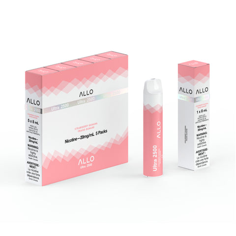 ALLO Ultra 2500: Strawberry Banana