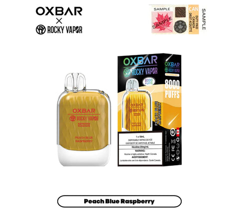 OXBAR G8000: Peach Blue Raspberry