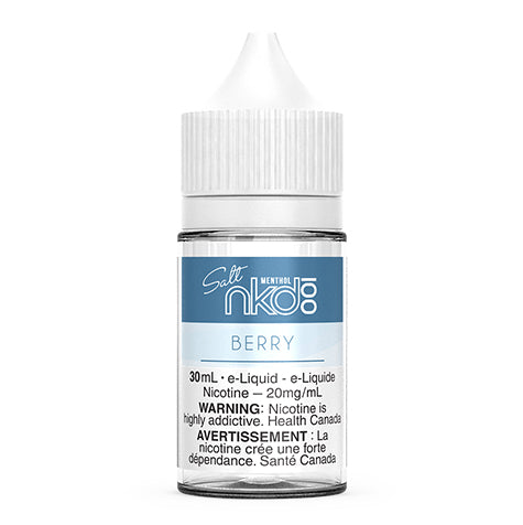 Nkd 100 Salt E-Liquid - Berry Menthol (Very Cool) - 30ml