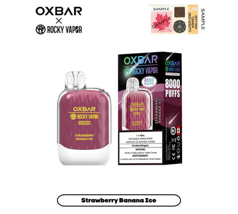 OXBAR G8000: Strawberry Banana Ice