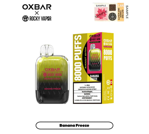 OXBAR G8000: Banana Freeze