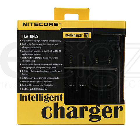 Nitecore i4 Intellicharger 4-Slot